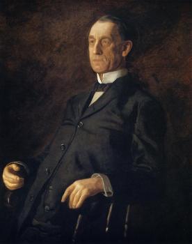 托馬斯 伊肯斯 Portrait of Asburyh W. Lee 托馬斯 伊肯斯 Portrait of Asburyh W. Lee